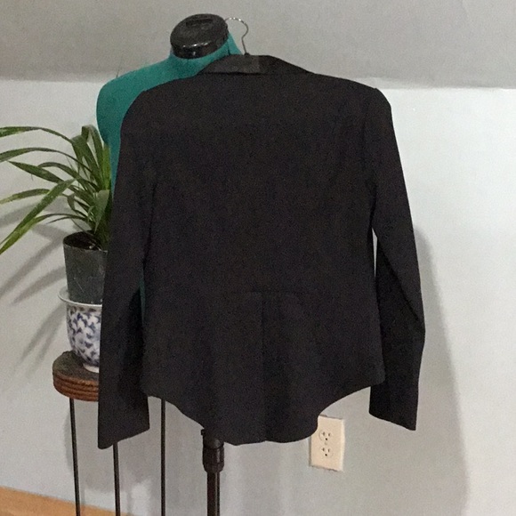 Black jacket with satan collar. Size S/P - Picture 2 of 2